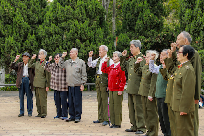 漳州：老兵永远跟党走 百年党龄忆初心